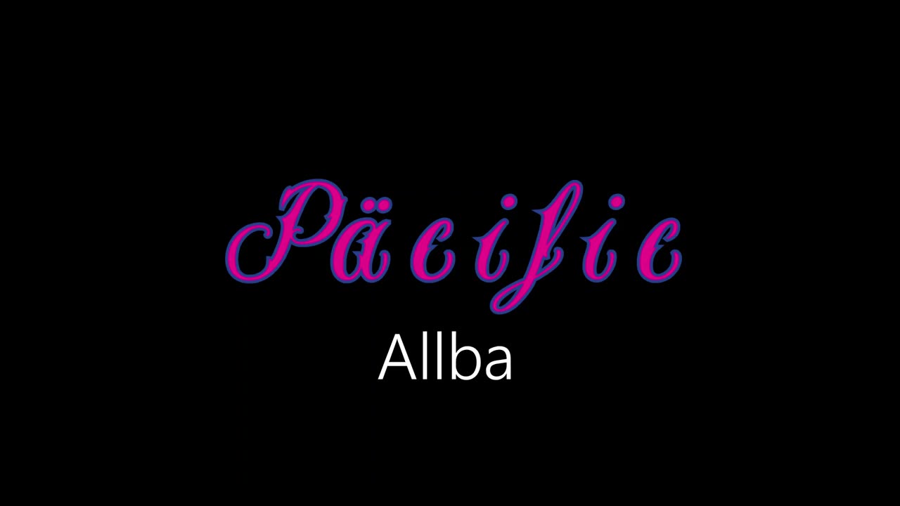 Päcific ¦ Allba (officiäl audió)