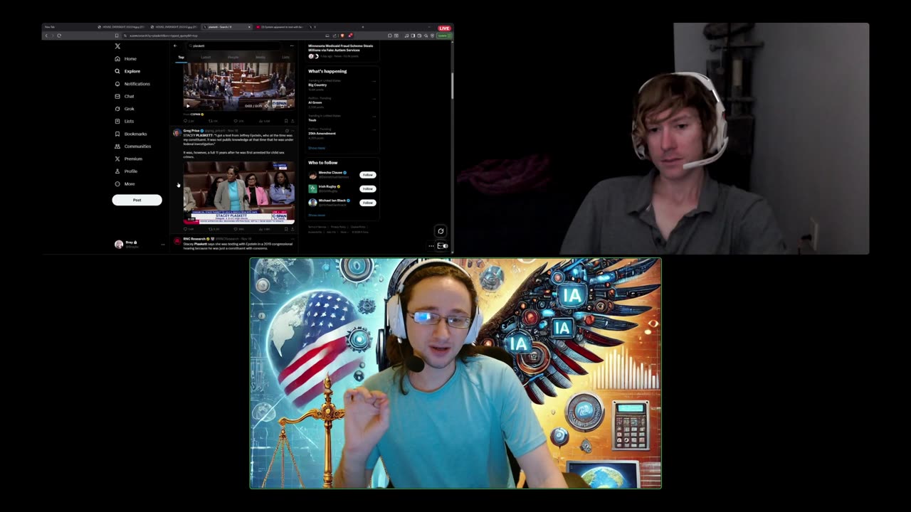 S2E55: "Epstein Bombshell: Stacey Plaskett & Hakeem Jeffries Dragged Into Elite Scandal!"