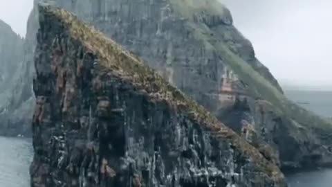 Faroe Islands. The cut was precise.