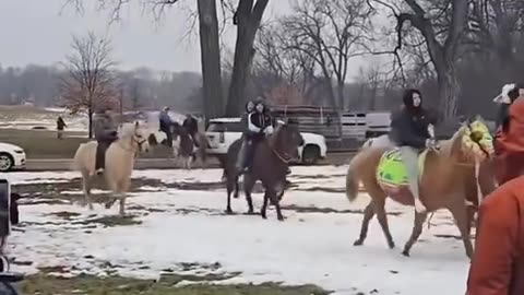 Native Americans just arrived in Minneapolis to protest against ICE