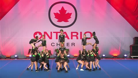 Cheer Fusion Black Dimondz Ontario Cheer 2025 Day 2