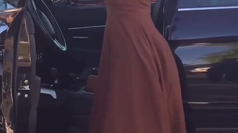 Mulher de vestido