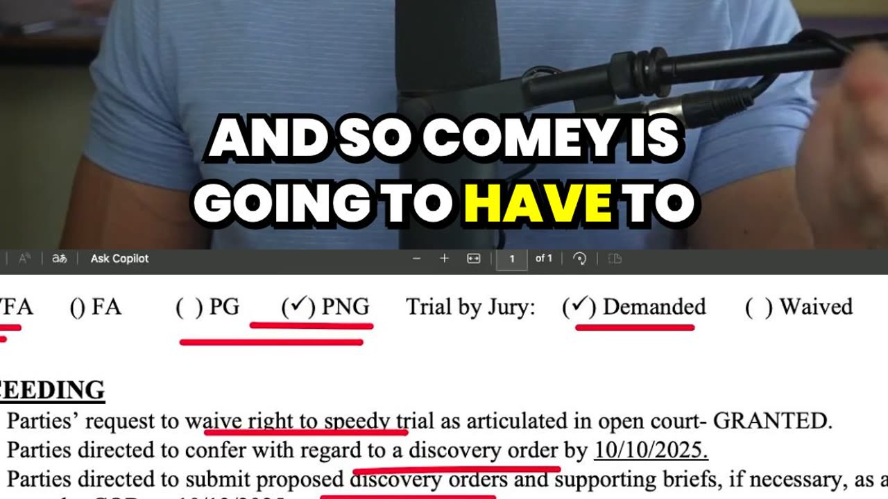 James Comey WALKS FREE After Felony Arraignment Shock