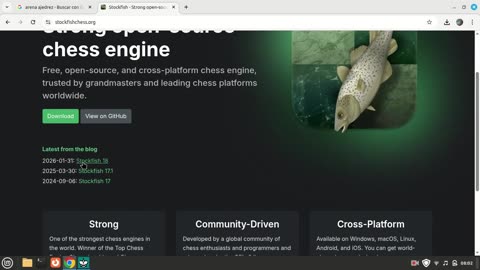 Como descargar e instalar Stockfish 18 y buscar una interfaz para que funcione