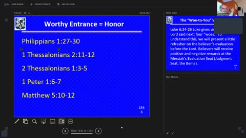 Sunday March 9, 2025 Life of the Messiah 163: Kingdom Entrance vs. Kingdom Rulership