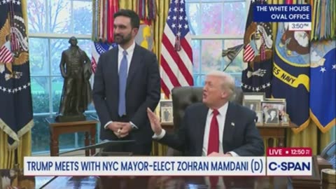 Mamdani just called Trump a fascist standing right next to him