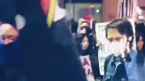 Wow! "Elon Musk Must Die".... Violent Left Exposed at anti-ICE " protest