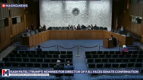 Kash Patel | President Trump's Nominee for Director of FBI faces Senate Confirmation [LIVE]