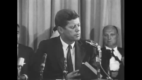 John F. Kennedy Press Conference at Truman Library