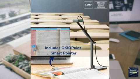 OKIOLABS OKIOCAM S2 Pro 13-MP USB Document Camera