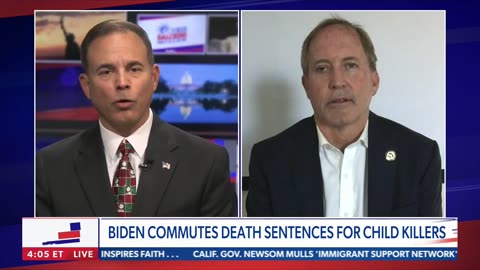 Ken Paxton shuts down Newsmax host's push to revoke Biden's pardons