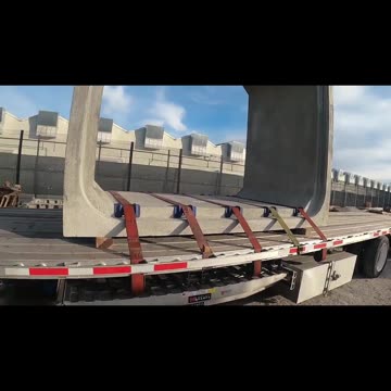 FORMED CONCRETE #ourtruckinglife #truckdrivers #reallifetruckers #truckdriver #atruckerslife #truck