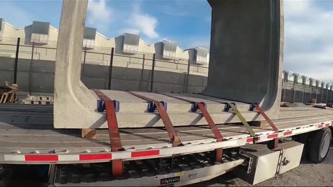 FORMED CONCRETE #ourtruckinglife #truckdrivers #reallifetruckers #truckdriver #atruckerslife #truck