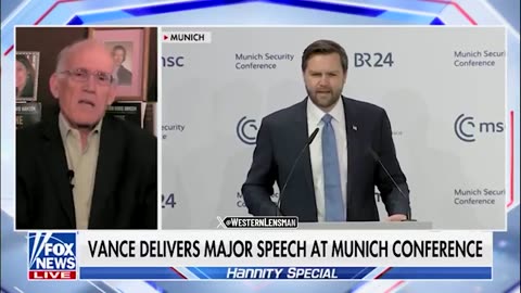 Victor Davis Hanson Gives Funny Explanation for Why EU Leaders Reacted Badly to JD Vance’s Speech