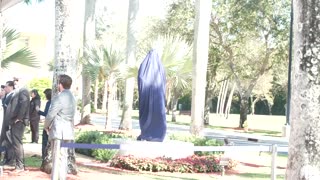 Governor DeSantis Unveils Ronald Reagan Statue at Florida International University