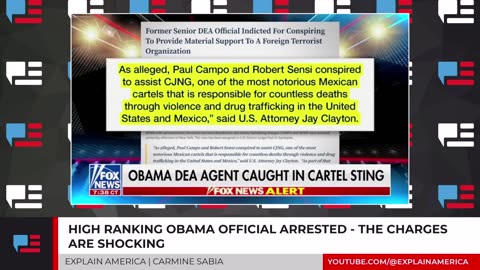 Obama DEA Official Indicted For Working With Mexican Drug Cartel