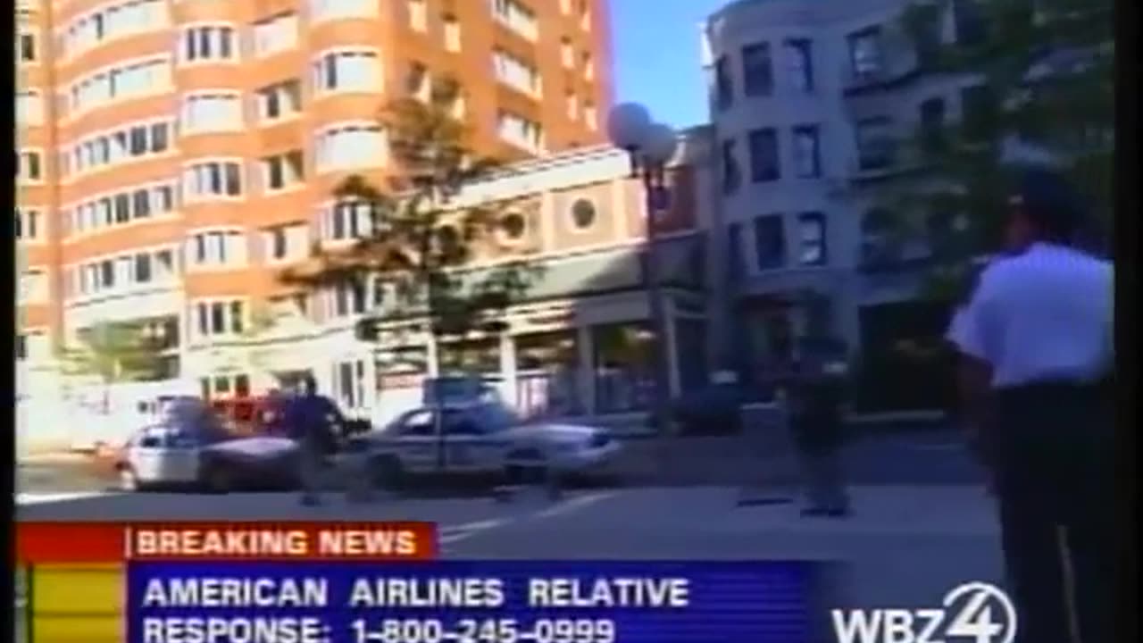 911 UPN CBS News Coverage WSBK Boston September 11, 2001 1215 to 1230 pm