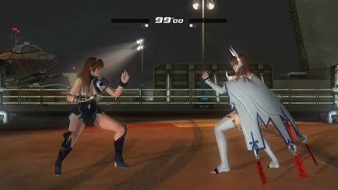 Dead or Alive 5 Last Round: Kasumi (costume 40) vs Phase 4 - 4K