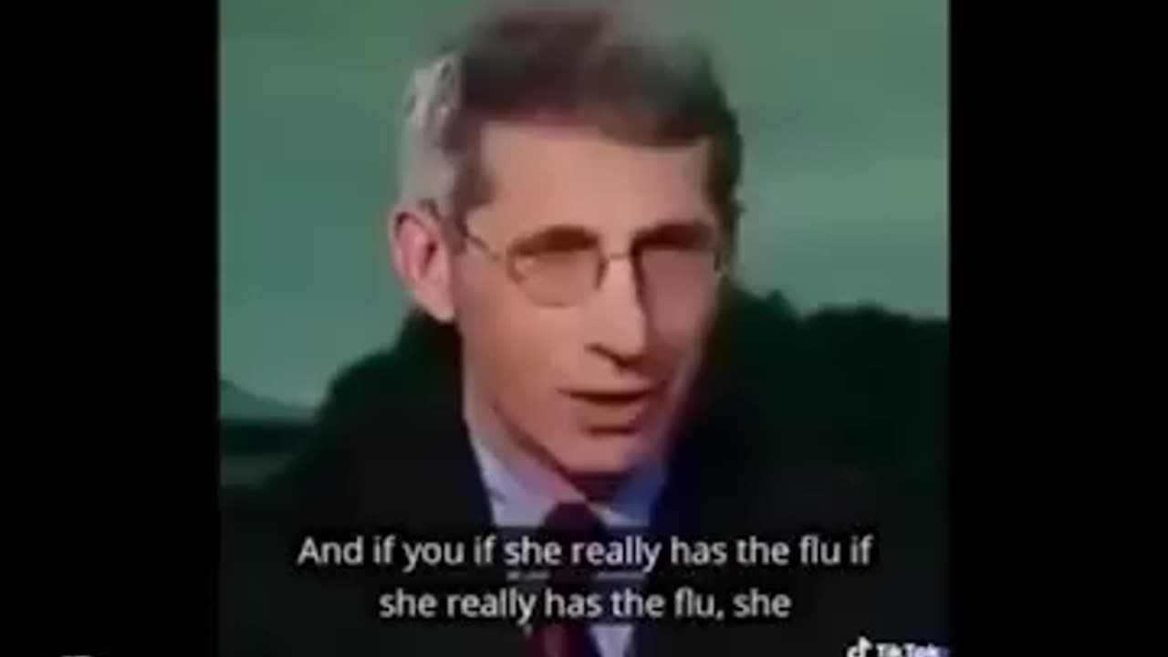 Dr. Fauci gave his professional medical advice during a televised interview