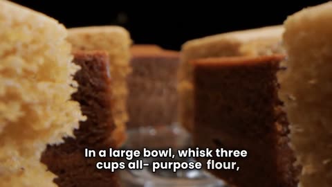 S’mores Bacon Triple Layer Cake The Campfire Cathedral of Flavor | FlavorVille™ Cinematic Dessert