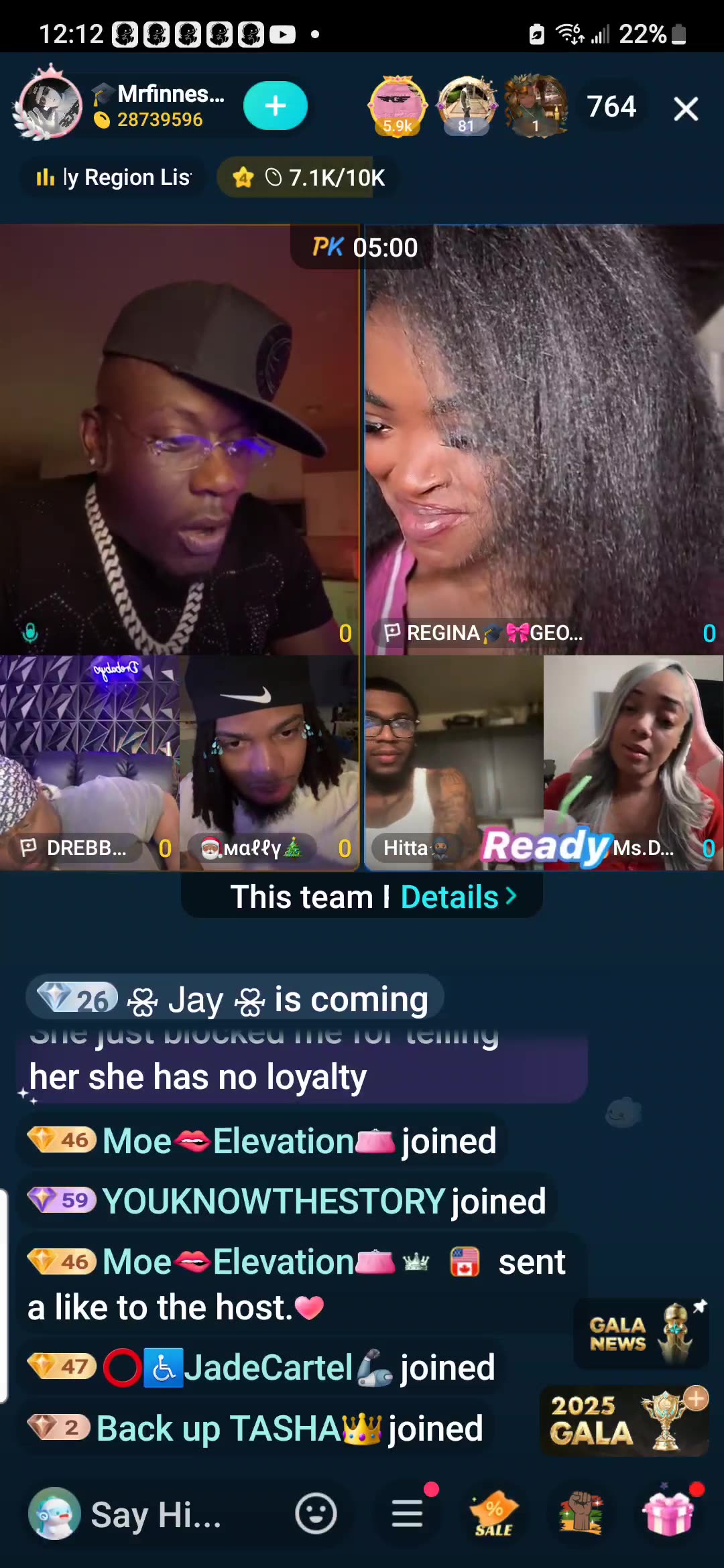 MOMMA ACE JOINS HAITIVOODOOKING LIVE THEN FINESSE, MRS DIVERSE, MALLY, DREBABY & LIYAH TEAM PK