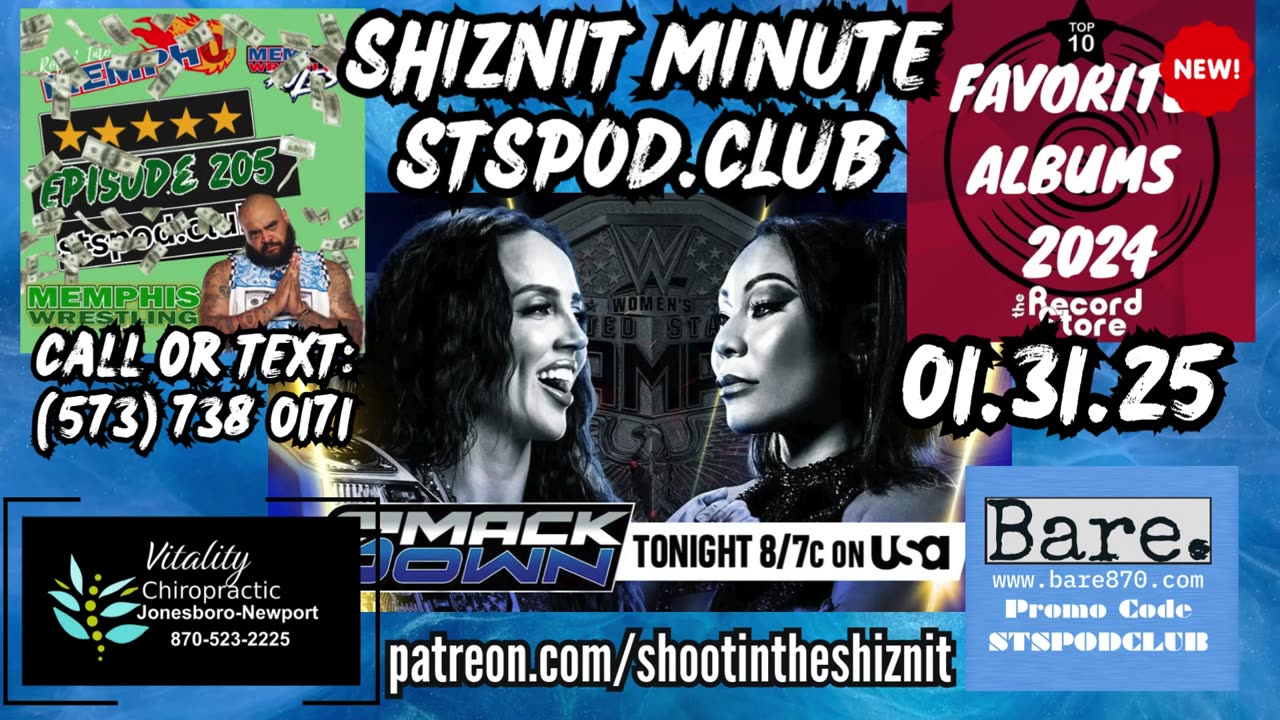 SHIZNIT MINUTE 01.31.25 -BT TALKS SDL!