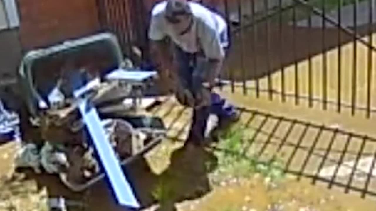 A very counterproductive trash day