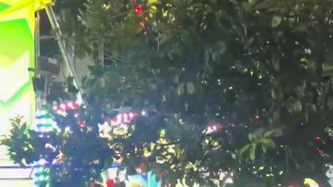 Mariachi Band Plays On Amusement Park Ride