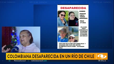 Colombiana desapareció en un río de Chile cuando compartía con amigos