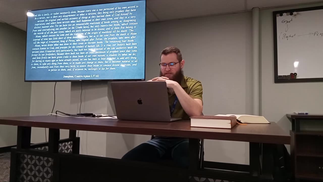 Theology - Bibliology - 1.3 - The Canon of Scripture