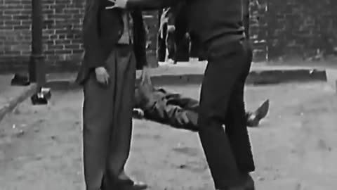 Chaplin the punching machine