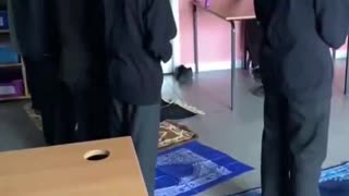 Schools in Britain look like mosques.