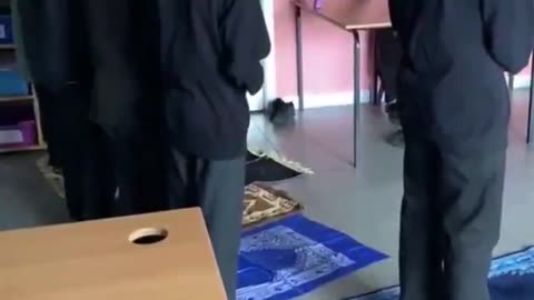 Schools in Britain look like mosques.