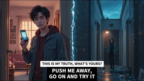 PUSH ME AWAY, GO ON AND TRY IT