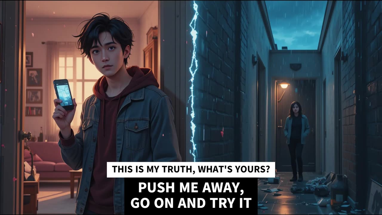 PUSH ME AWAY, GO ON AND TRY IT