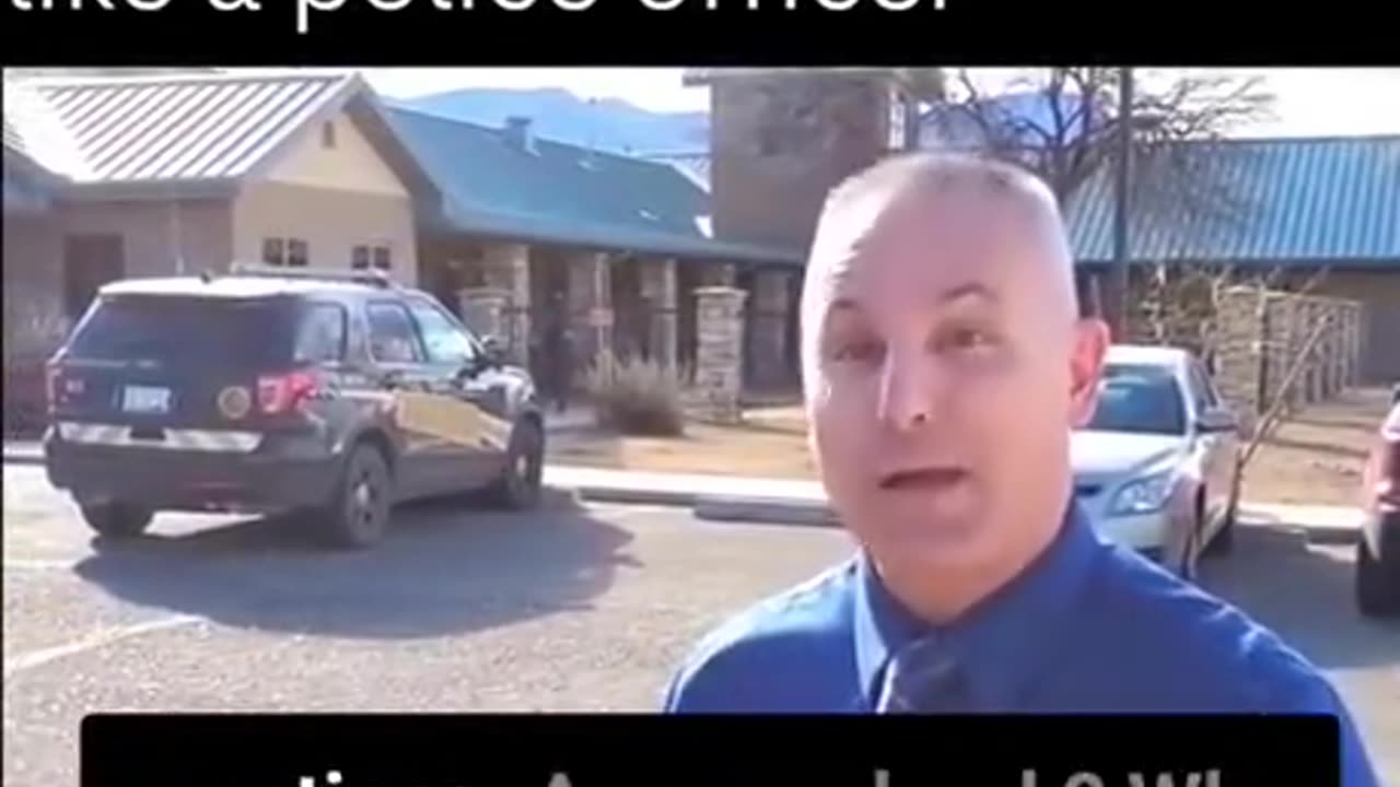 guy talks to a police officer like a police officer