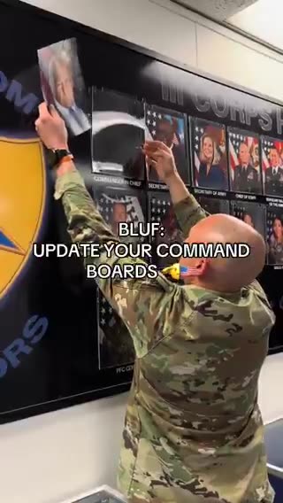 At last, our military has a decisive and capable Commander in Chief.