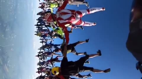 🤯✨ Shocking Skydiving World Record! Watch the Head-Down Dive | FeedMyCuriosity
