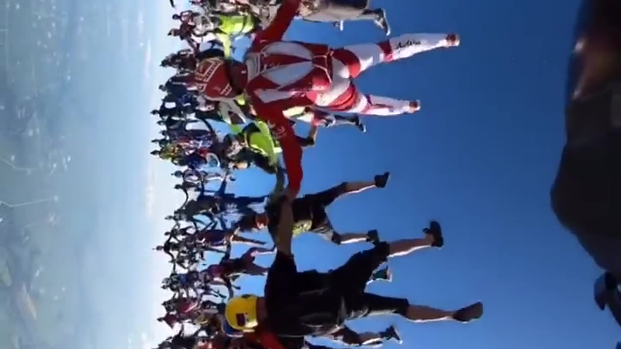 🤯✨ Shocking Skydiving World Record! Watch the Head-Down Dive | FeedMyCuriosity