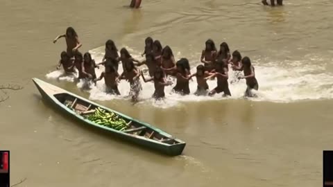 Never-Before-Seen Footage of Amazonian Tribe Played for Podcast Audience