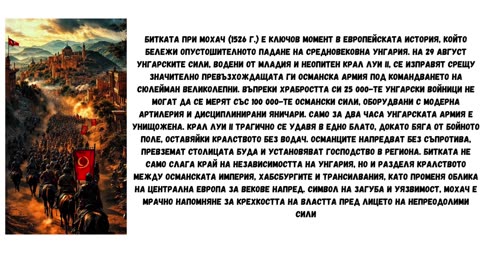 БИТКАТА ПРИ МОХАЧ 1526 Г