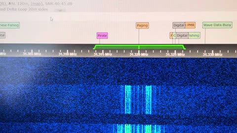 7032 kHz USB Russian Military Channel Marker Buzzer 1344 UTC 11 Oct [Via G8JNJ SDR]