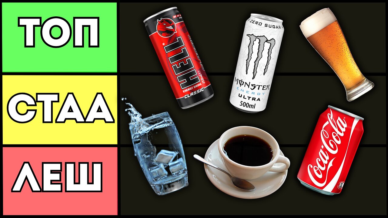 КОИ СА НАЙ-ЛОШИТЕ НАПИТКИ! (TIER LIST)
