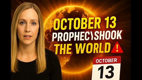 Amanda Grace PROPHETIC WORD 🔥 “October 13th Prophecy Fulfilled” | Global Shaking Begins! #news