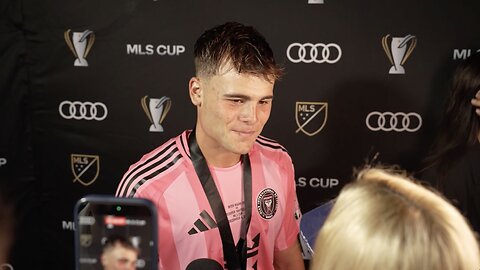 Toque Deportivo Mateo Silvetti celebra el titulo del Inter de Miami.