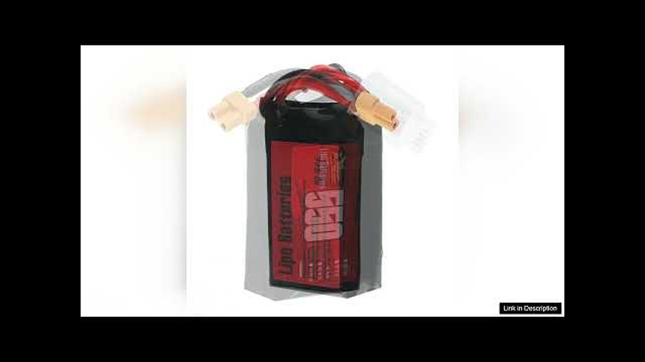 ZOP Power 4S 14.8V 550mAh 95C 8.14Wh LiPo Battery XT30 Plug Review