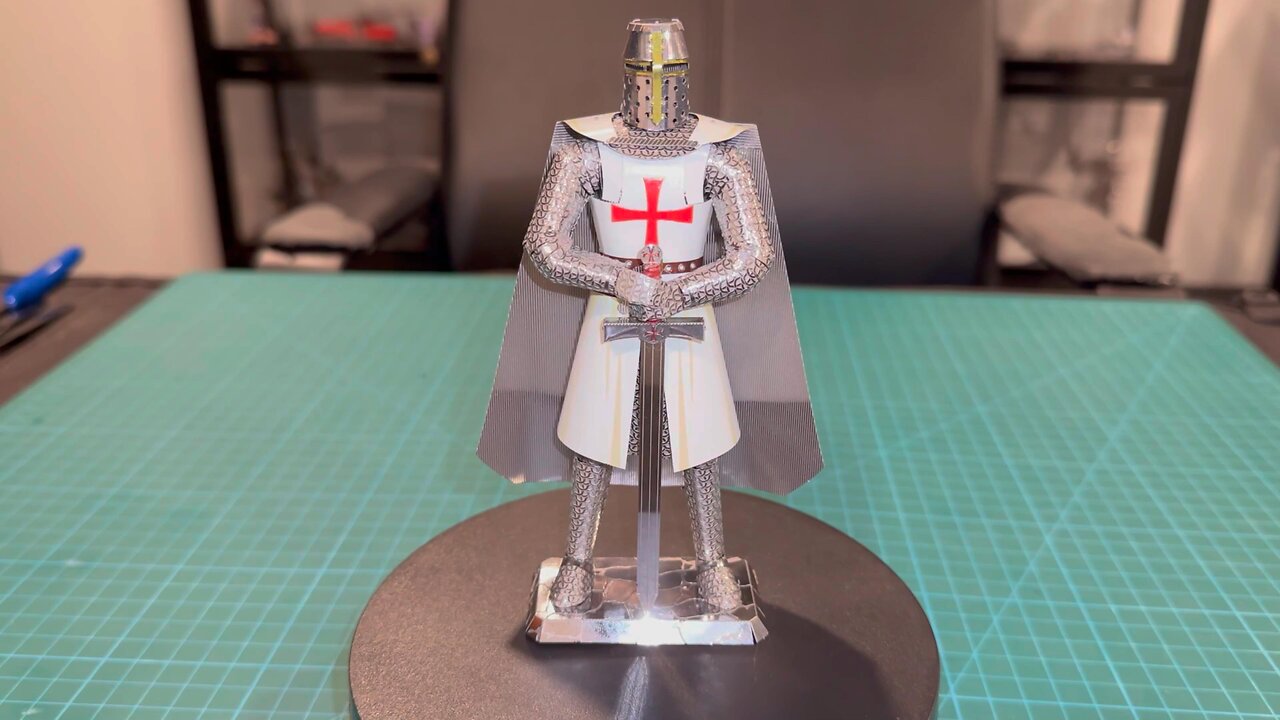 Metal Earth Premium Series Templar Knight Tutorial