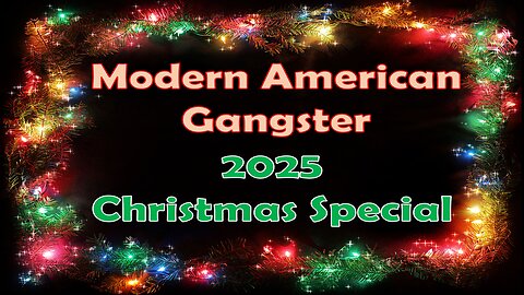 Modern American Gangster 2025 Christmas Special with Mr. Sockavello
