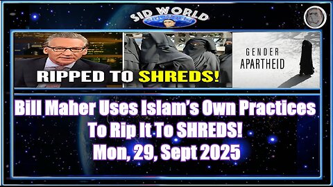 Bill Maher Uses Islam’s Own Practices To Rip It To SHREDS!