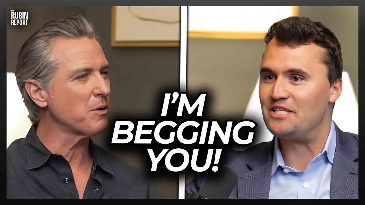 Gavin Newsom Humiliates Himself by Begging Charlie Kirk for Advice